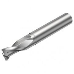 2S220-1000-150-NC H10F 10mm FL Straight Corner Radius Center Cut w/Cylindrical with Neck Shank - Makers Industrial Supply