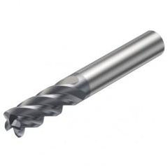 2S340-1200-300-MA 1640 12mm 4 FL Straight Corner Radius Center Cut w/Cylindrical Shank - Makers Industrial Supply