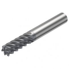 R215.24-04050BAC11H 1610 4mm 4 FL Solid Carbide End Mill - Corner Radius w/Cylindrical Shank - Makers Industrial Supply