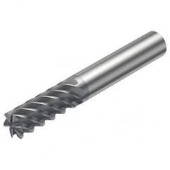 R215.36-16050-AC32H 1610 16mm 6 FL Solid Carbide End Mill - Corner Radius w/Cylindrical Shank - Makers Industrial Supply