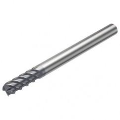 R215.H4-10050DAK03P 1620 10mm 4 FL Solid Carbide high feed End Mill w/Cylindrical Shank - Makers Industrial Supply