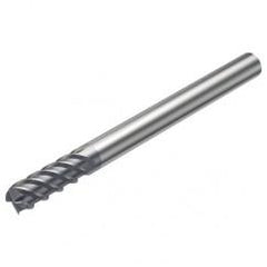 R215.H4-06050BAK02P 1620 6mm 4 FL Solid Carbide high feed End Mill w/Cylindrical Shank - Makers Industrial Supply