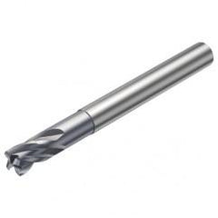 R216.24-05030BAJ05G 1610 5mm 4 FL Solid Carbide End Mill - Corner Radius w/Cylindrical Shank - Makers Industrial Supply