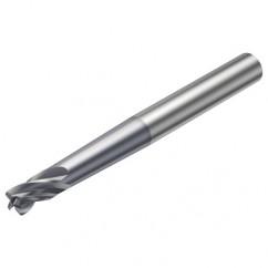 R216.22-03030BAP03G 1610 3mm 2 FL Solid Carbide End Mill - Corner Radius w/Cylindrical Shank - Makers Industrial Supply