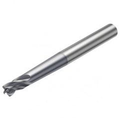 R216.24-08030CAP08G 1610 8mm 4 FL Solid Carbide End Mill - Corner Radius w/Cylindrical Shank - Makers Industrial Supply