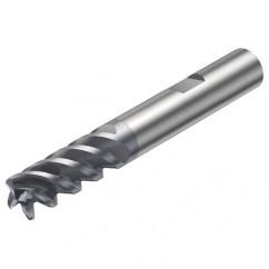 R216.24-16050IBC32P 1630 16mm 4 FL Solid Carbide End Mill - Corner Radius w/Weldon Shank - Makers Industrial Supply