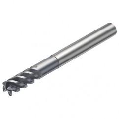 R216.24-10050DCK22P 1620 10mm 4 FL Solid Carbide End Mill - Corner Radius w/Cylindrical - Neck Shank - Makers Industrial Supply