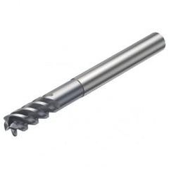 R216.24-20050GCK44P 1620 20mm 4 FL Solid Carbide End Mill - Corner Radius w/Cylindrical - Neck Shank - Makers Industrial Supply