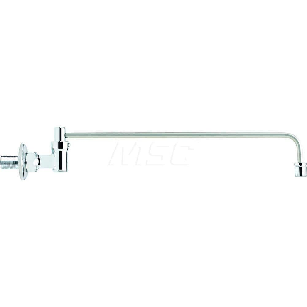 Industrial & Laundry Faucets; Type: Base Mount Faucet; Style: Base Mounted; Design: Base Mounted; Handle Type: Knob; Spout Type: Swing Spout/Nozzle; Mounting Centers: Single Hole; Spout Size: 17; Type: Base Mount Faucet; Style: Base Mounted; Type: Base Mo