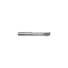 Internal Boring Bar: 0.315″ Min Bore, 2.0472″ Max Depth, Right Hand Cut, Carbide 3.0315″ OAL, 0.0079″ Corner Radius