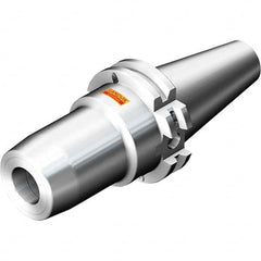 Hydraulic Tool Chuck: DIN69871-40, Taper Shank, 10 mm Hole 72 mm Projection, 26 mm Nose Dia, 18,000 RPM, Through Coolant