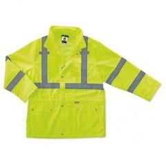 8365 M LIME RAIN JACKET - Makers Industrial Supply