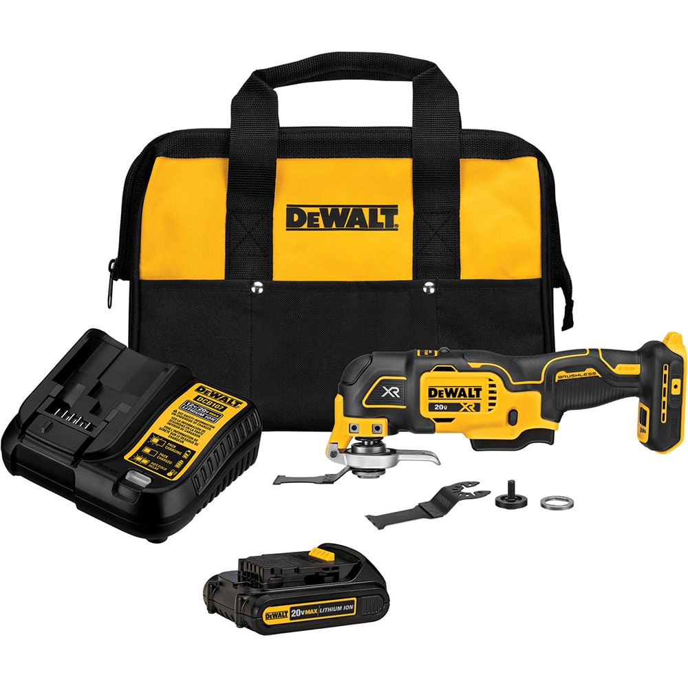 DeWALT - 20 Volt Oscillating Tool Kit - Exact Industrial Supply