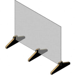 Waddell - 24" x 30" Partition & Panel System-Social Distancing Barrier - Makers Industrial Supply