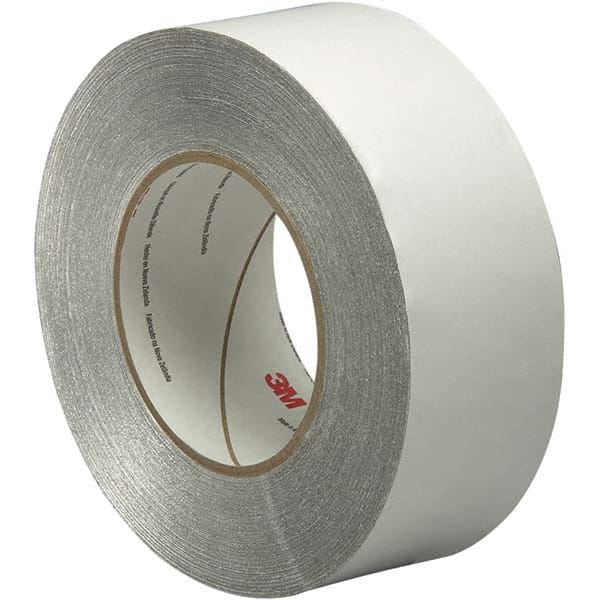 3M - 60 Yd x 1" x 4.6 mil Silver Aluminum Foil Tape - Makers Industrial Supply