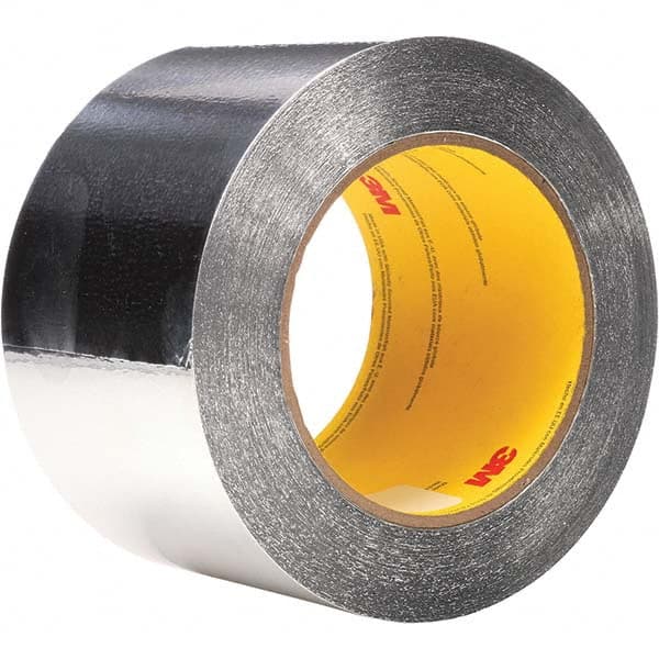 3M - 60 Yd x 9" x 4.6 mil Silver Aluminum Foil Tape - Makers Industrial Supply