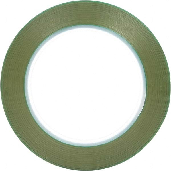 3M - 72 Yd x 1/2" Green Polyester Film Tape - Makers Industrial Supply