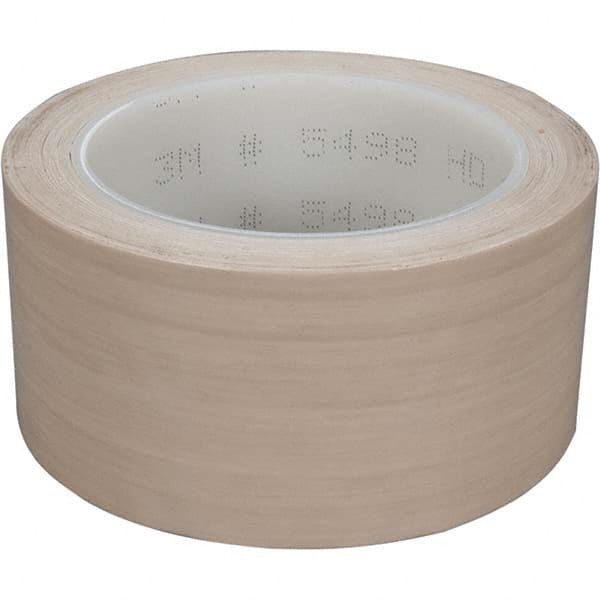 3M - 36 Yd x 6" Beige PTFE Film Tape - Makers Industrial Supply