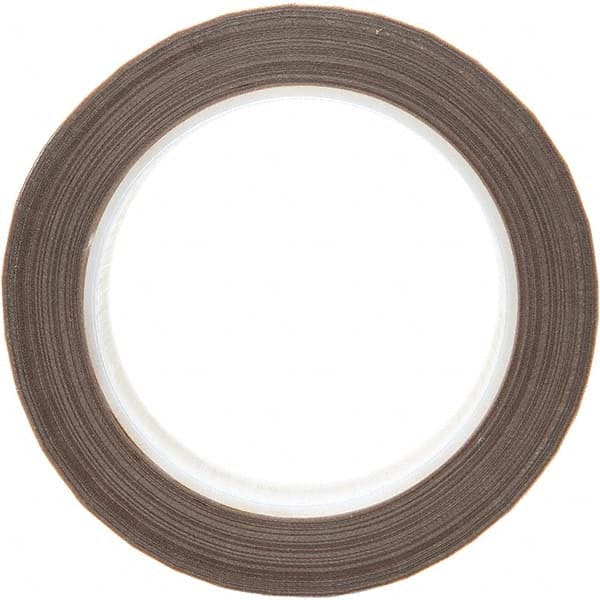 3M - 36 Yd x 1" Brown PTFE Film Tape - Makers Industrial Supply