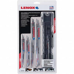 Lenox - Reciprocating Saw Blade Sets Blade Material: Carbide Tipped Minimum Blade Length (Inch): 6 - Makers Industrial Supply