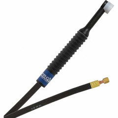 PRO-SOURCE - 80 Amp 12-1/2' Rubber Outfit 24N Air Cooled TIG Welding Torch Kit - Makers Industrial Supply