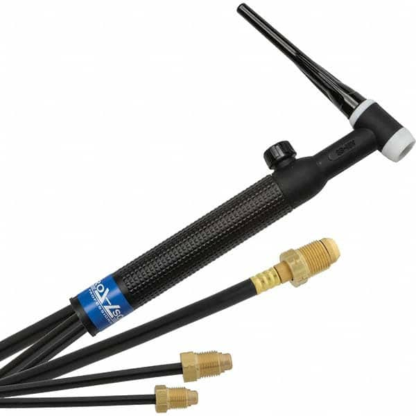 PRO-SOURCE - 350 Amp 25' Rubber Outfit 18V Water Cooled TIG Welding Torch Kit - Makers Industrial Supply