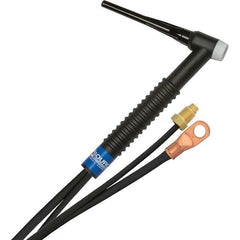 PRO-SOURCE - 150 Amp 25' Rubber Outfit 17F Air Cooled TIG Welding Torch Kit - Makers Industrial Supply