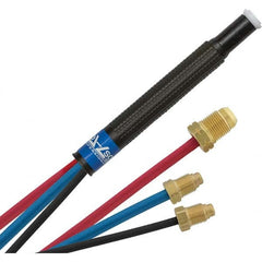 PRO-SOURCE - 250 Amp 25' Rubber Outfit 20P Water Cooled TIG Welding Torch Kit - Makers Industrial Supply