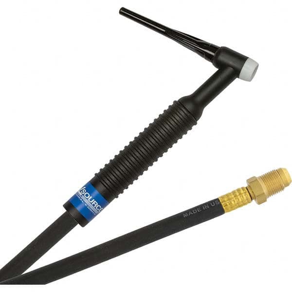 PRO-SOURCE - 200 Amp 25' Rubber Outfit 26 Air Cooled TIG Welding Torch Kit - Makers Industrial Supply