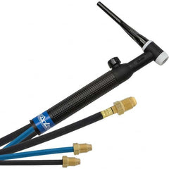 PRO-SOURCE - 350 Amp 25' Rubber Outfit 18V Water Cooled TIG Welding Torch Kit - Makers Industrial Supply