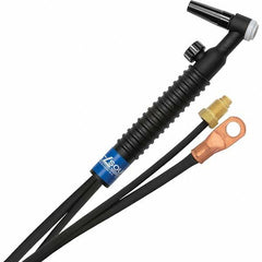 PRO-SOURCE - 125 Amp 12-1/2' Rubber Outfit 9V Air Cooled TIG Welding Torch Kit - Makers Industrial Supply