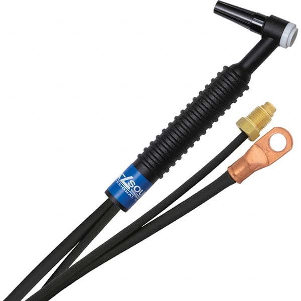 PRO-SOURCE - 125 Amp 25' Rubber Outfit 9 Air Cooled TIG Welding Torch Kit - Makers Industrial Supply