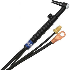 PRO-SOURCE - 125 Amp 25' Rubber Outfit 9FV Air Cooled TIG Welding Torch Kit - Makers Industrial Supply