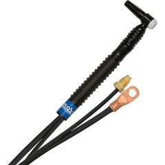 PRO-SOURCE - 125 Amp 12-1/2' Rubber Outfit 9FMT Air Cooled TIG Welding Torch Kit - Makers Industrial Supply