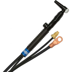 PRO-SOURCE - 125 Amp 25' Rubber Outfit 9FVMT Air Cooled TIG Welding Torch Kit - Makers Industrial Supply