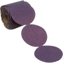 3M - Adhesive-Backed/PSA Discs Disc Diameter (Inch): 3-1/2 Abrasive Material: Ceramic - Makers Industrial Supply