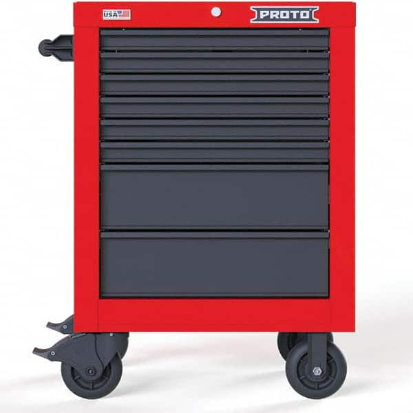 Proto - Tool Roller Cabinets Drawers Range: 5 - 10 Drawers Width Range: 24" - 29.9" - Makers Industrial Supply