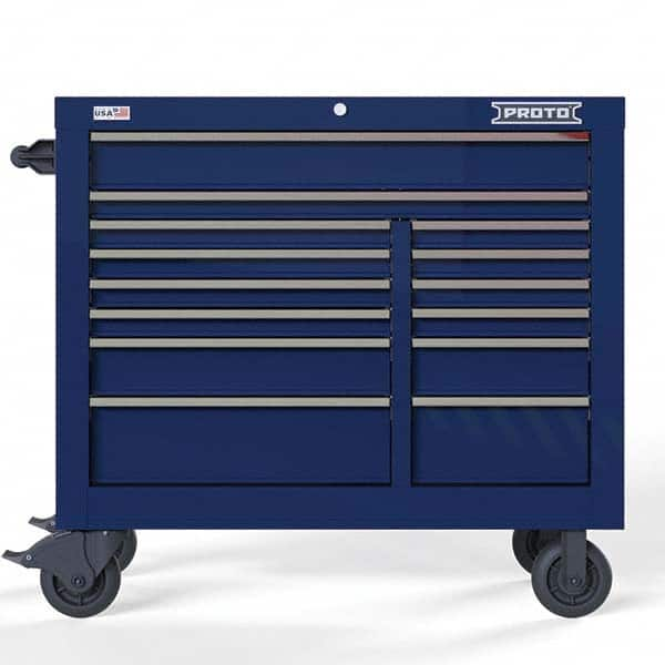 Proto - Tool Roller Cabinets Drawers Range: 11 - 15 Drawers Width Range: 36" - 47.9" - Makers Industrial Supply