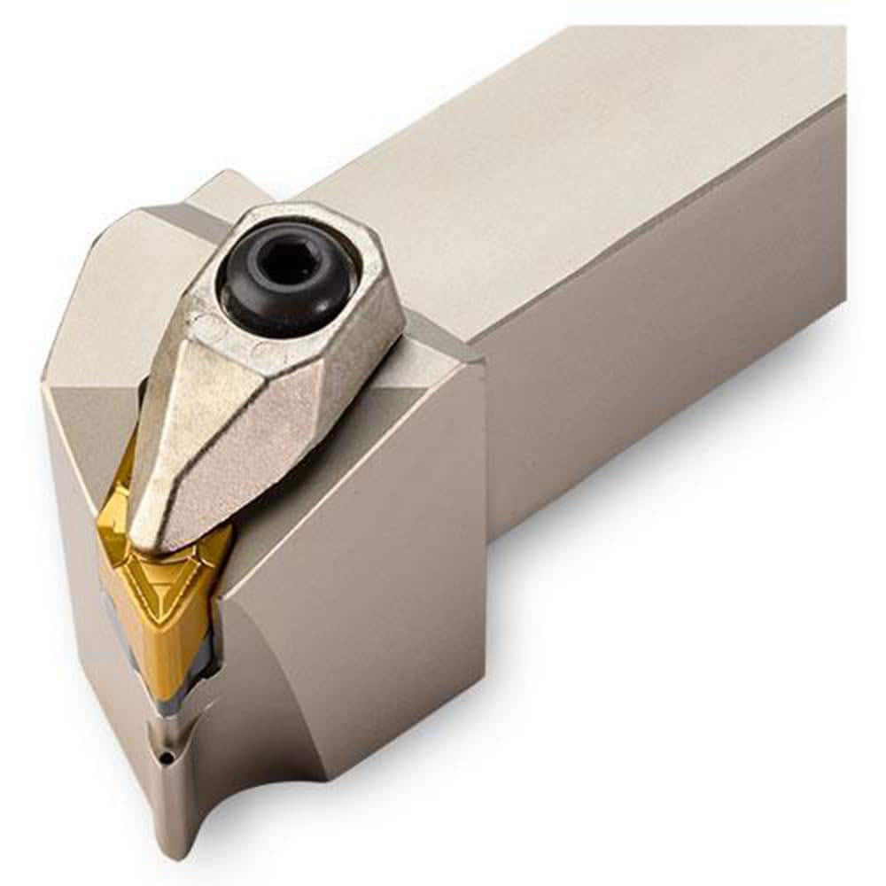 Indexable Turning Toolholders; Cutting Direction: Right Hand; Compatible Insert Size Code: ZN..3.36.3.; Toolholder Style: TZQNR; Rake: Negative; Multi-use Tool: No; Lead Angle: 110.0; Insert Holding Method: Clamp; Shank Width (Decimal Inch): 1.2500; Shank