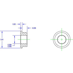 Drive Tighteners, Idlers & Aligners; Product Type: Mounting Adapter; Material: Steel; Width (Inch): 1; Width (Decimal Inch): 1; Mounting Hole Diameter: 0.3850; Bore Diameter: 17.0000; Overall Diameter: 0.810; Minimum Order Quantity: Steel; Material: Steel