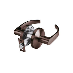 Lever Locksets; Type: Passage/Closet; Key Type: Keyless; Strike Type: ANSI 4-7/8; Finish/Coating: Oil Rubbed Bronze; Material: Steel; Material: Steel; Door Thickness: 1-3/8 ™1-3/4; Backset: 2.75; Lockset Grade: Grade 2; Cylinder Type: None; Minimum Order