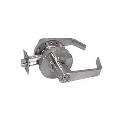 Lever Locksets; Type: Classroom; Key Type: Keyed Different; Strike Type: ASA Strike; Finish/Coating: Satin Chrome; Material: Steel; Material: Steel; Door Thickness: 1-3/8-2; Backset: 2.375; Lockset Grade: Grade 2; Cylinder Type: Conventional; Minimum Orde