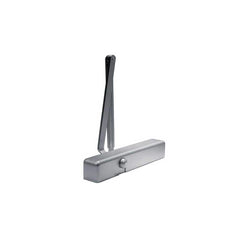 8900 Door Closer Body Damper: 250 lb Load Capacity Full Plastic Cover, Aluminum Painted Finish, Non-Handed