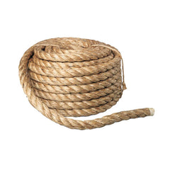 Rope; Rope Construction: Twisted; Material: Abaca; Work Load Limit: 3960 lb; Rope Diameter (Fractional Inch): 5/8; Color: Yellow; Length Ft.: 100