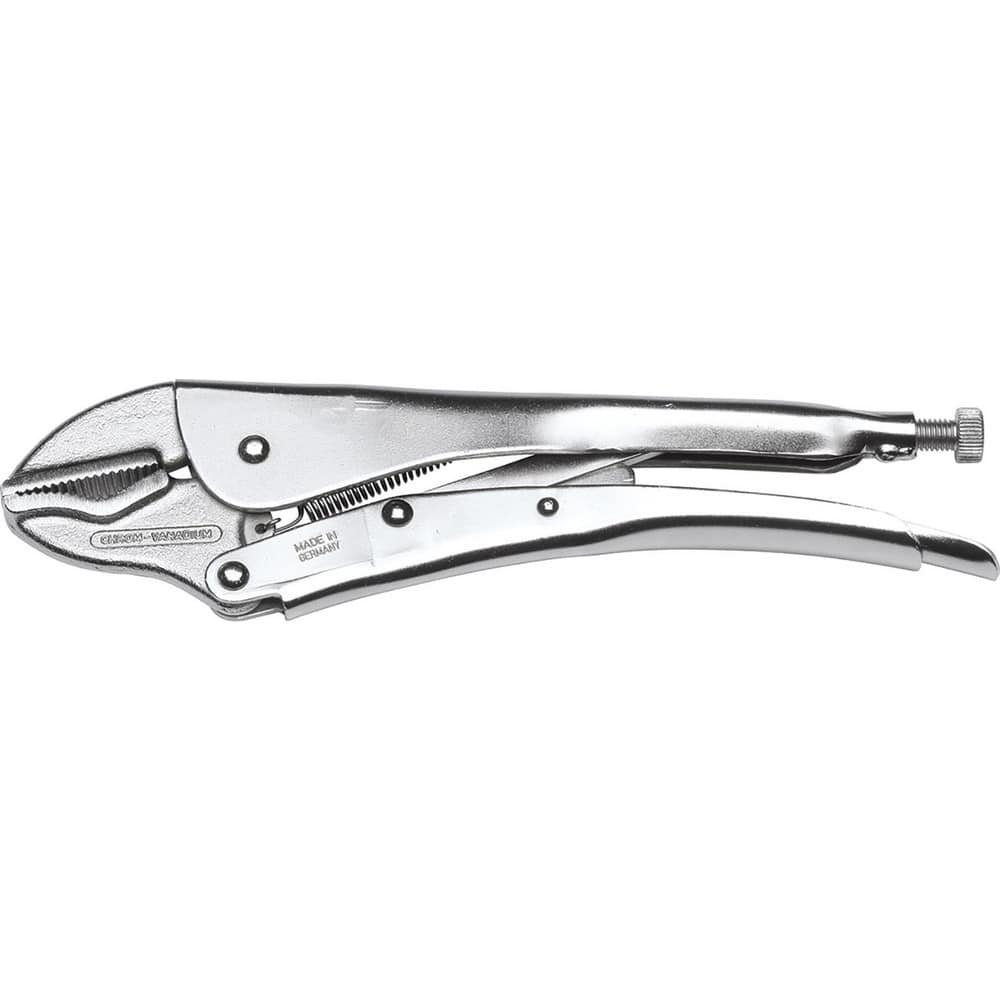 Locking Plier: 7'' OAL, 1'' Jaw Capacity, Standard Jaw