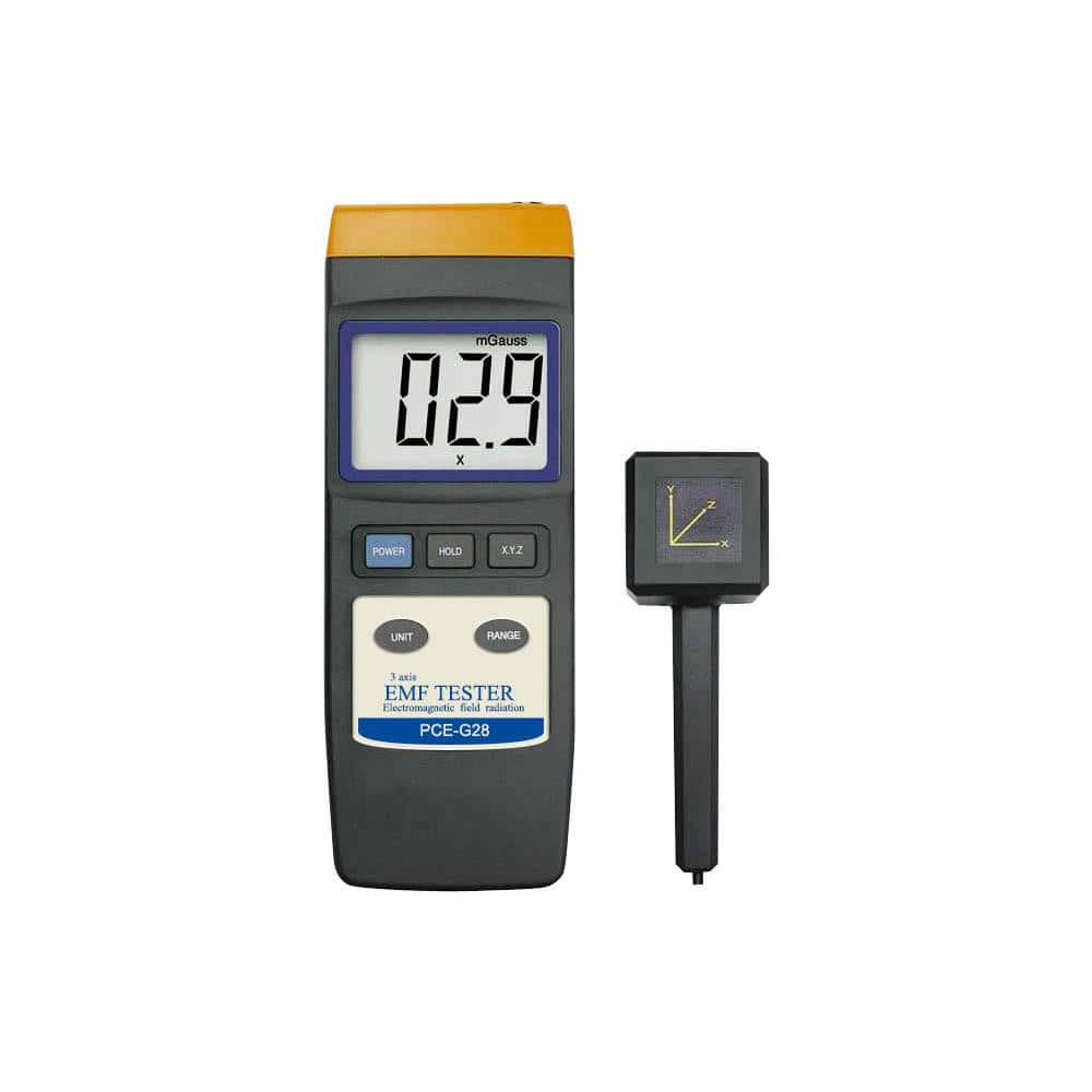 EMF Meters; Meter Type: EMF/ELF; Display Type: Digit LCD; Monitors: Low Frequency Electromagnetic Fields; Minimum Frequency: 30 Hz; Maximum Frequency: 300 Hz; Features: 6625