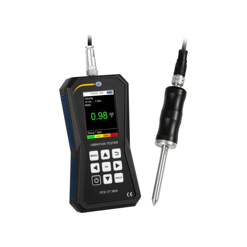 Vibration Meters; Meter Type: Vibration Meter; Vibration Meter Datalogger; Vibration Tester; Vibration Measurement Range: 1-10; Display Type: 2.2″ Color Display; Minimum Operating Temperature: -4; Maximum Operating Temperature: 149; Measures: Vibration; F