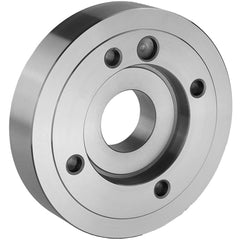 Lathe Chuck Adapter Back Plates; Nominal Chuck Size: 20 in; Mount Type: A1-8;A2-8; Spindle Nose Type: A Series; Chuck Compatibility: 1-106-2000; 1-302-2000; 1-203-2000; 1-107-2000; 1-105-2000; 1-202-2000; 1-201-2000; 1-301-2000; Through-hole Diameter: 3.1