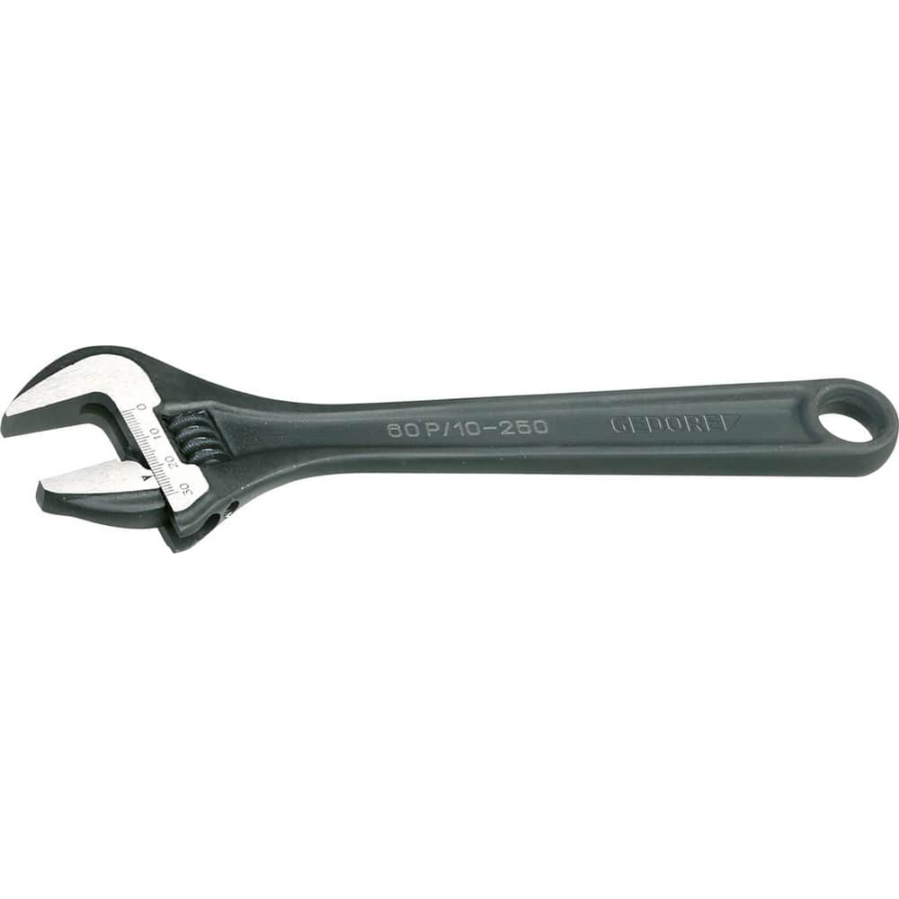 Adjustable Wrenches; Maximum Jaw Capacity: 1.1875 in; Finish: Chrome-Plated; Polished; Standards: ISO 6787; Overall Length: 10.00