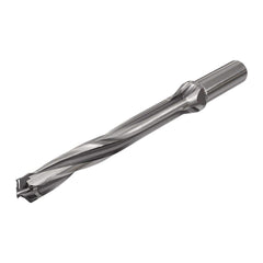 Replaceable Tip Drill: 18 to 18.9 mm Drill Dia, 147.9 mm Max Depth, 25 mm Straight-Cylindrical Shank Uses H3P Inserts, 237.4 mm OAL, Through Coolant